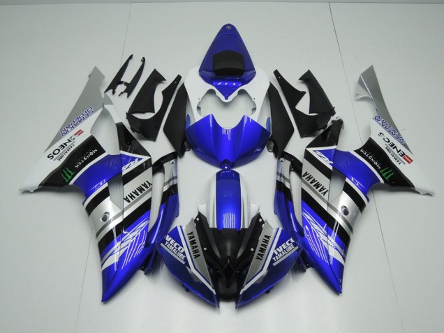 Carénage Yamaha R6 2008-2016 - Bleu Blanc ENEOS Monster Carénage Yamaha R6 2008-2016 - Bleu Blanc ENEOS Monster