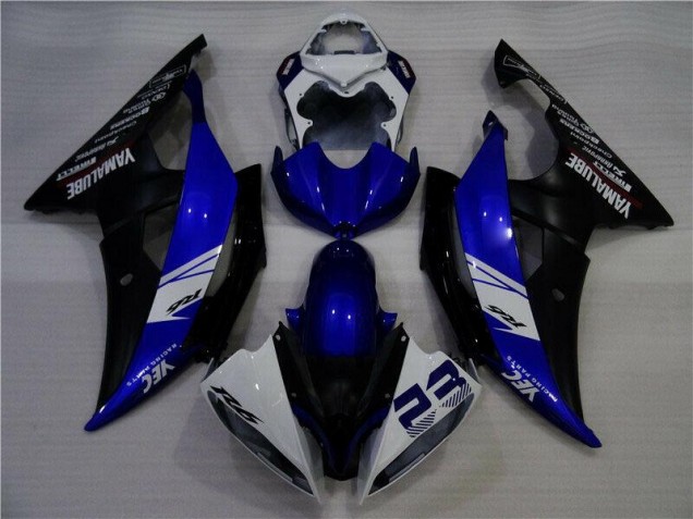 Carénage Yamaha R6 2008-2016 - Bleu Blanc Noir YEC 23 Carénage Yamaha R6 2008-2016 - Bleu Blanc Noir YEC 23