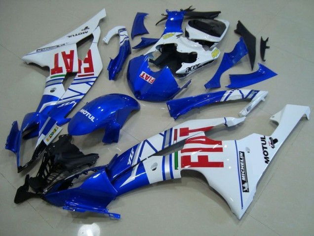 Carénage Yamaha R6 2008-2016 - Bleu Blanc Rouge Fiat Carénage Yamaha R6 2008-2016 - Bleu Blanc Rouge Fiat