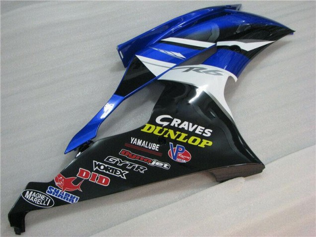 Carénage Yamaha R6 2008-2016 - Bleu