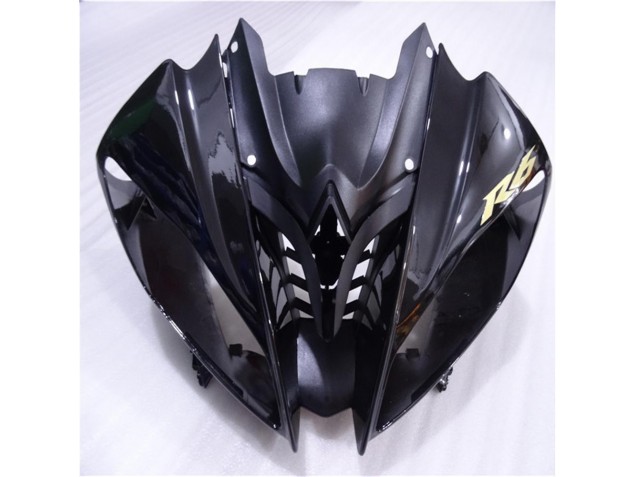 Carénage Yamaha R6 2008-2016 - Brillant Noir Mat Carénage Yamaha R6 2008-2016 - Brillant Noir Mat