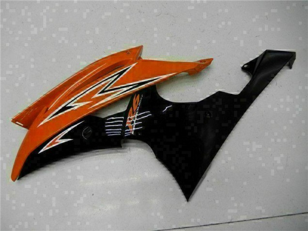 Carénage Yamaha R6 2008-2016 - Orange Noir Carénage Yamaha R6 2008-2016 - Orange Noir