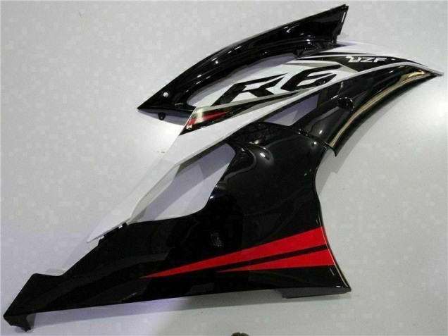 Carénage Yamaha R6 2008-2016 - Rouge Noir Carénage Yamaha R6 2008-2016 - Rouge Noir