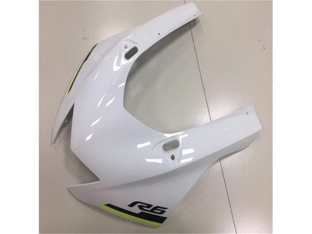 Carénage Yamaha R6 2017-2023 - Blanc Argent Carénage Yamaha R6 2017-2023 - Blanc Argent