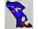 Carénage Yamaha R6 2017-2023 - Bleu Rouge Carénage Yamaha R6 2017-2023 - Bleu Rouge