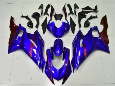 Carénage Yamaha R6 2017-2023 - Bleu Rouge