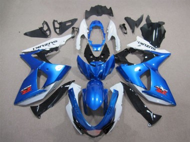 Carénage de Rechange Suzuki GSXR 1000 K9 2009-2016 - Bleu Blanc
