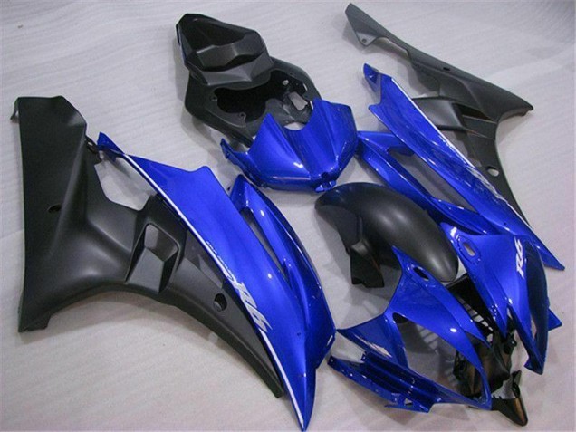 Carénage de Rechange Yamaha R6 2006-2007 - Bleu Noir Carénage de Rechange Yamaha R6 2006-2007 - Bleu Noir