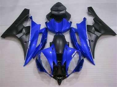 Carénage de Rechange Yamaha R6 2006-2007 - Bleu Noir