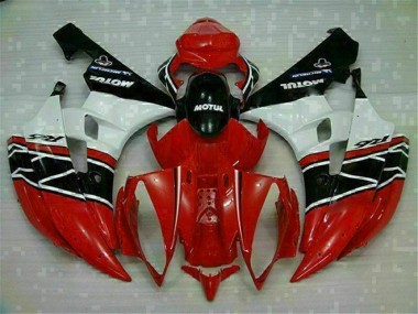 Carénage de Rechange Yamaha R6 2006-2007 - Rouge Blanc
