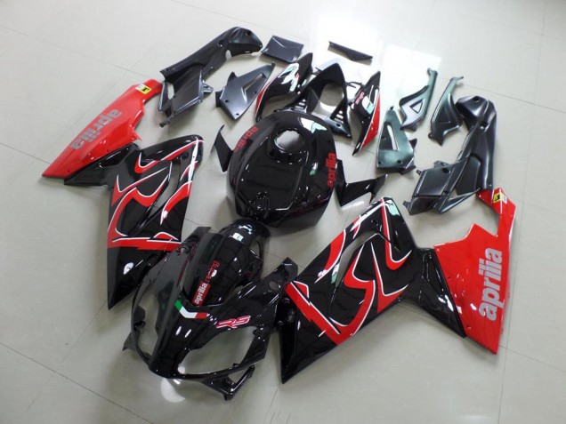 Carénages Aprilia RS 125 2006-2011 - Noir et Rouge Carénages Aprilia RS 125 2006-2011 - Noir et Rouge