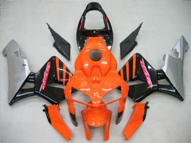 Carénages & Carrosserie Honda CBR 600 RR 2005-2006 - Orange Noir