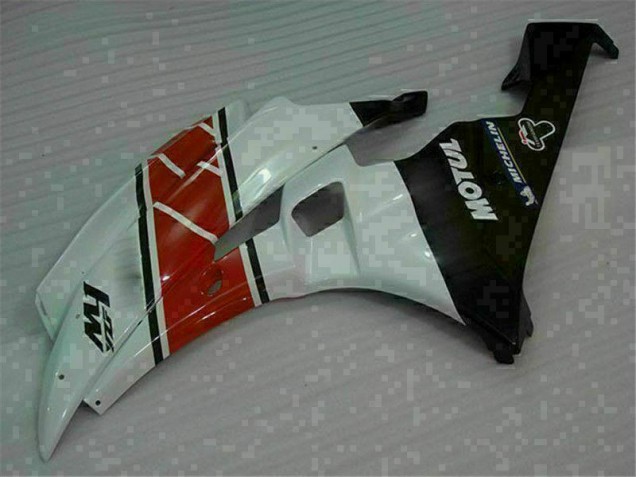 Carénages & Carrosserie Yamaha R6 2006-2007 - Rouge Blanc Carénages & Carrosserie Yamaha R6 2006-2007 - Rouge Blanc