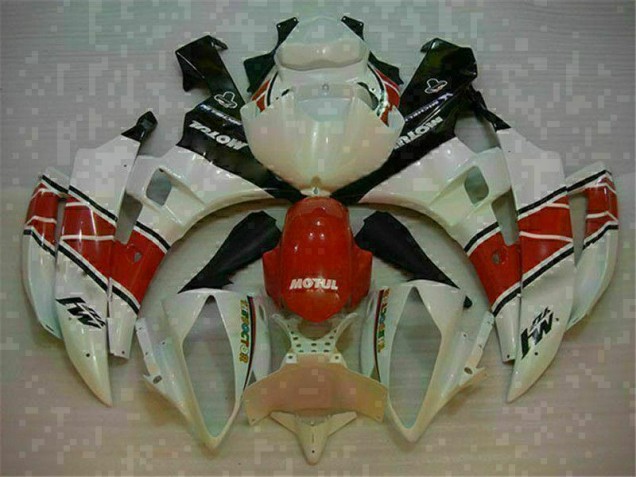 Carénages & Carrosserie Yamaha R6 2006-2007 - Rouge Blanc Carénages & Carrosserie Yamaha R6 2006-2007 - Rouge Blanc