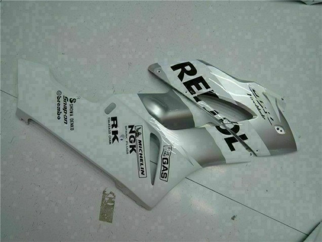 Carénages Honda CBR 1000 RR 2004-2005 - Argent Blanc Repsol Carénages Honda CBR 1000 RR 2004-2005 - Argent Blanc Repsol