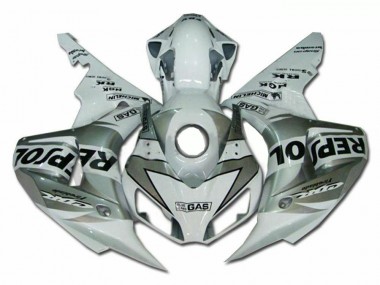 Carénages Honda CBR 1000 RR 2004-2005 - Argent Repsol
