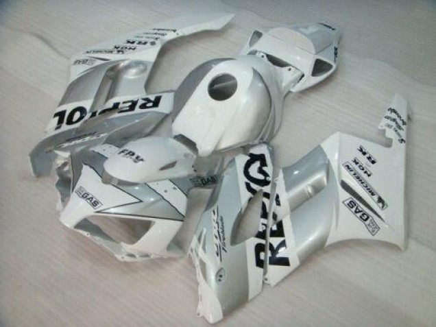 Carénages Honda CBR 1000 RR 2004-2005 - Blanc Argent Noir Repsol Carénages Honda CBR 1000 RR 2004-2005 - Blanc Argent Noir Repsol