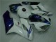 Carénages Honda CBR 1000 RR 2004-2005 - Blanc Bleu Carénages Honda CBR 1000 RR 2004-2005 - Blanc Bleu