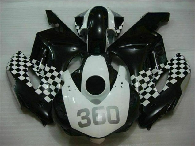 Carénages Honda CBR 1000 RR 2004-2005 - Blanc Noir Carénages Honda CBR 1000 RR 2004-2005 - Blanc Noir