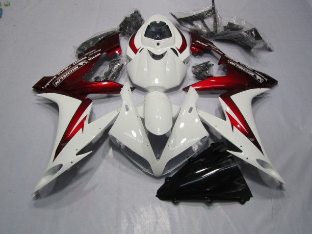 Carénages Honda CBR 1000 RR 2004-2005 - Blanc Rouge Carénages Honda CBR 1000 RR 2004-2005 - Blanc Rouge
