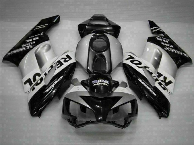 Carénages Honda CBR 1000 RR 2004-2005 - Noir Argent Repsol Carénages Honda CBR 1000 RR 2004-2005 - Noir Argent Repsol