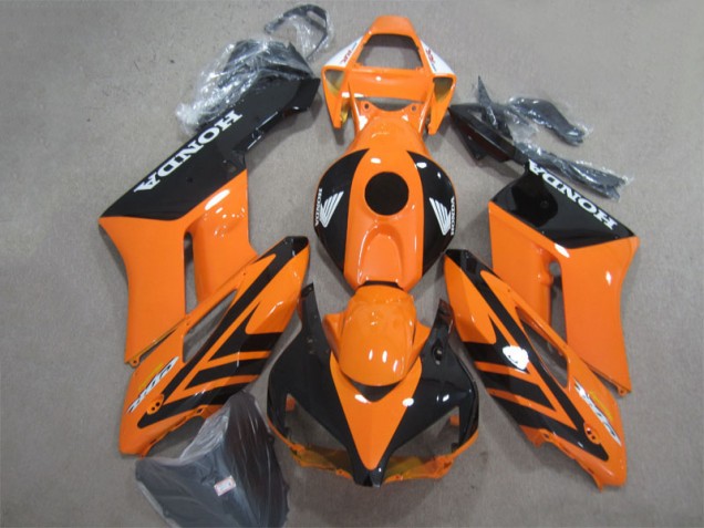 Carénages Honda CBR 1000 RR 2004-2005 - Noir Orange Carénages Honda CBR 1000 RR 2004-2005 - Noir Orange