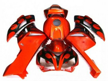 Carénages Honda CBR 1000 RR 2004-2005 - Orange Noir