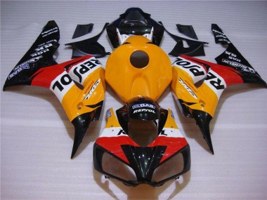 Carénages Honda CBR 1000 RR 2004-2005 - Orange Noir Repsol