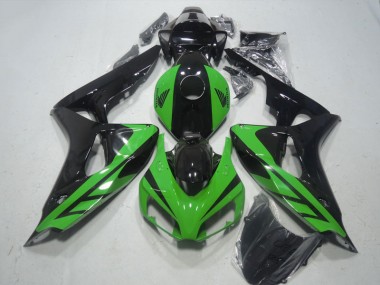 Carénages Honda CBR 1000 RR 2006-2007 - Noir Vert