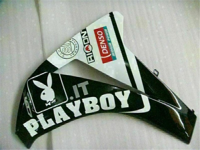 Carénages Honda CBR 1000 RR 2008-2011 - Blanc Noir Playboy