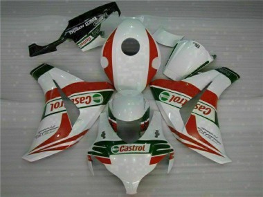 Carénages Honda CBR 1000 RR 2008-2011 - Blanc Rouge