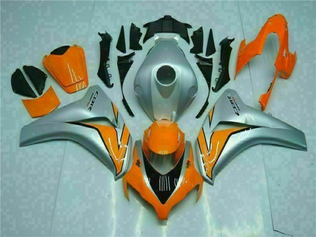 Carénages Honda CBR 1000 RR 2008-2011 - Orange Argent
