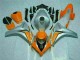 Carénages Honda CBR 1000 RR 2008-2011 - Orange Argent