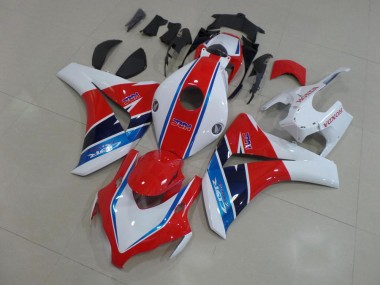Carénages Honda CBR 1000 RR 2008-2011 - Rouge Blanc Bleu HRC