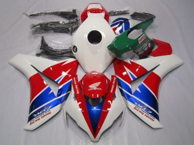 Carénages Honda CBR 1000 RR 2008-2011 - Rouge Blanc Bleu