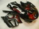 Carénages Honda CBR 600 F3 1995-1998 - Noir Rouge Flamme