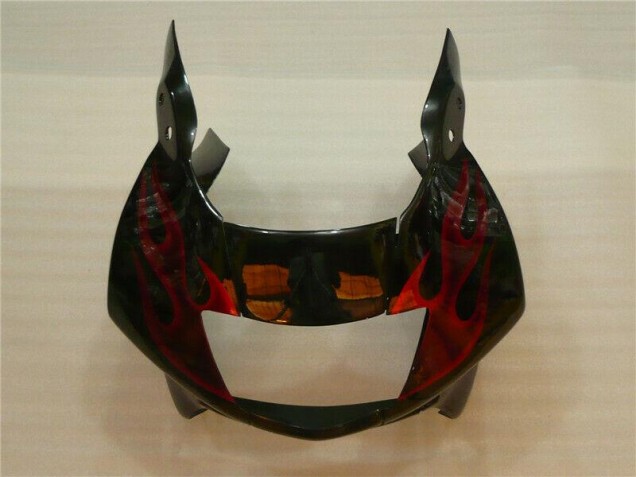 Carénages Honda CBR 600 F3 1995-1998 - Noir Rouge Flamme