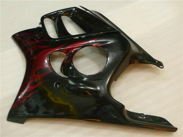 Carénages Honda CBR 600 F3 1995-1998 - Noir Rouge Flamme