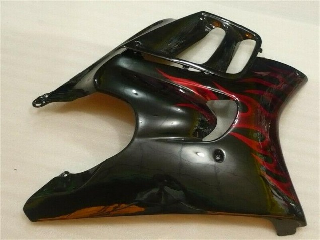 Carénages Honda CBR 600 F3 1995-1998 - Noir Rouge Flamme