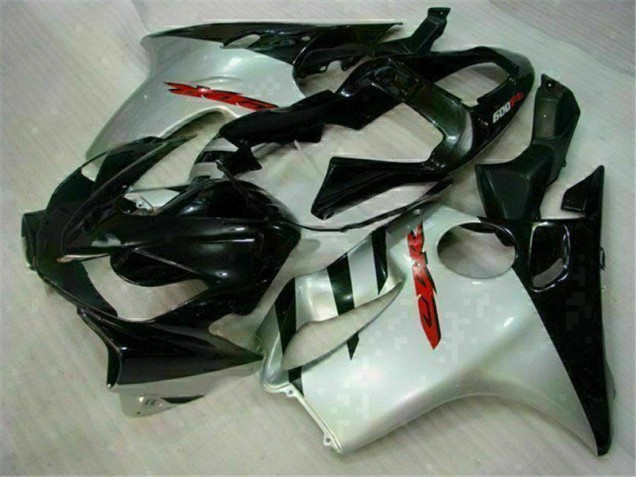 Carénages Honda CBR 600 F4i 2001-2003 - Noir Argent Carénages Honda CBR 600 F4i 2001-2003 - Noir Argent