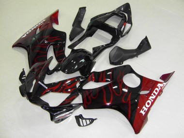 Carénages Honda CBR 600 F4i 2001-2003 - Rouge Flamme