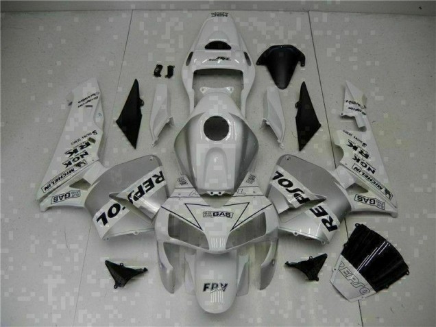 Carénages Honda CBR 600 RR 2003-2004 - Blanc Repsol Carénages Honda CBR 600 RR 2003-2004 - Blanc Repsol