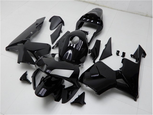 Carénages Honda CBR 600 RR 2003-2004 - Noir Brillant Carénages Honda CBR 600 RR 2003-2004 - Noir Brillant
