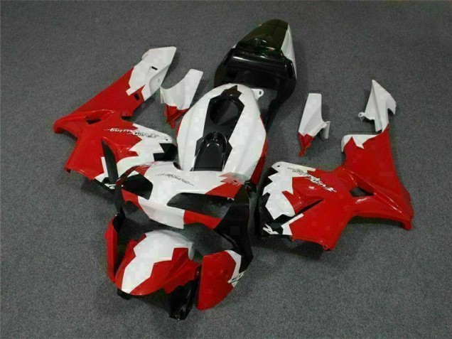 Carénages Honda CBR 600 RR 2003-2004 - Rouge Blanc Carénages Honda CBR 600 RR 2003-2004 - Rouge Blanc