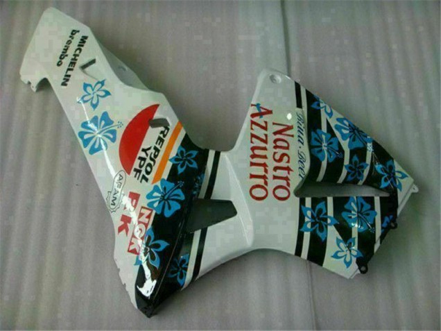 Carénages Honda CBR 600 RR 2005-2006 - Blanc Bleu Nastro Azzurro 46 Carénages Honda CBR 600 RR 2005-2006 - Blanc Bleu Nastro Azzurro 46