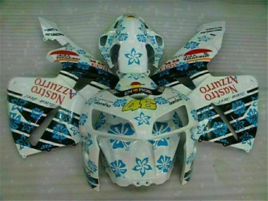 Carénages Honda CBR 600 RR 2005-2006 - Blanc Bleu Nastro Azzurro 46