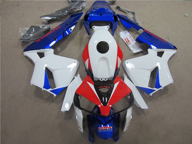 Carénages Honda CBR 600 RR 2005-2006 - Blanc Bleu Rouge HRC Carénages Honda CBR 600 RR 2005-2006 - Blanc Bleu Rouge HRC