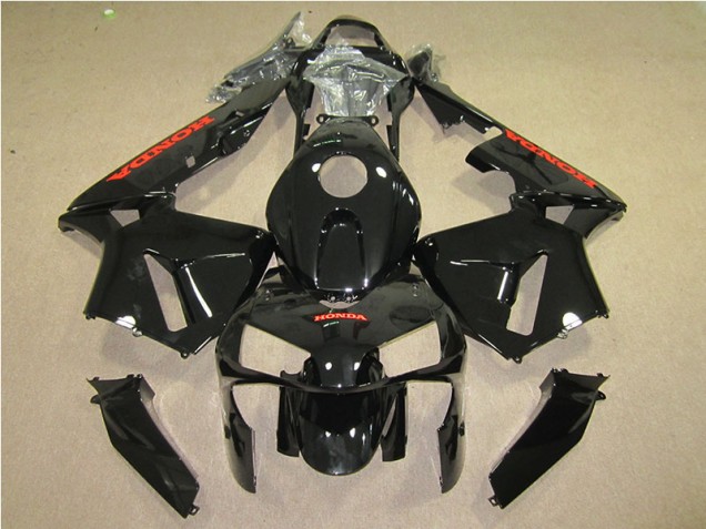 Carénages Honda CBR 600 RR 2005-2006 - Noir Rouge Carénages Honda CBR 600 RR 2005-2006 - Noir Rouge