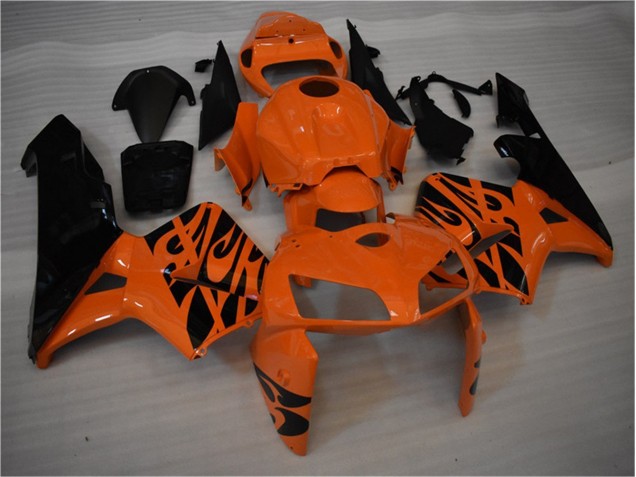 Carénages Honda CBR 600 RR 2005-2006 - Orange Noir Carénages Honda CBR 600 RR 2005-2006 - Orange Noir