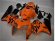 Carénages Honda CBR 600 RR 2005-2006 - Orange Noir Carénages Honda CBR 600 RR 2005-2006 - Orange Noir